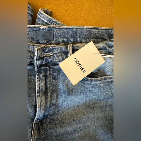 MOTHER denim jeans, The Mid Rise Dazzler Ankle, Wash: whiplash, size 27 - Picture 4 of 11